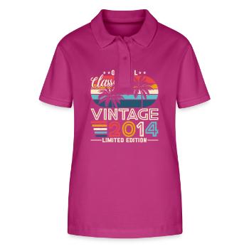Legendär 2014 - Stanley/Stella Frauen Bio-Poloshirt ELLISER - Orchidee - Vorne - Luana (180cm)