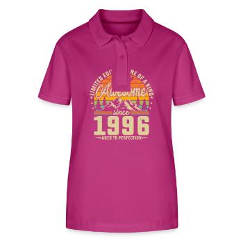 Vintage 1996 - Born Legends Birthday - Stanley/Stella Women’s Organic Polo Shirt ELLISER - orchid Flower - Front - Luana (180cm)