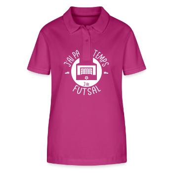 Ich habe keine Zeit, ich habe Futsal. Für Fußballbegeisterte - Stanley/Stella Frauen Bio-Poloshirt ELLISER - Orchidee - Vorne - Luana (180cm)