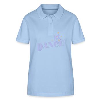 Dance couple "Dance" - Stanley/Stella Women’s Organic Polo Shirt ELLISER - sky blue - Front - Luana (180cm)