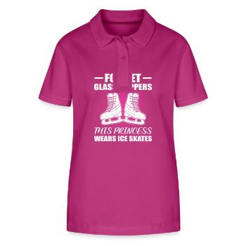Schlittschuh Schlittschuhlaufen Eislauf - Stanley/Stella Frauen Bio-Poloshirt ELLISER - Orchidee - Vorne - Luana (180cm)