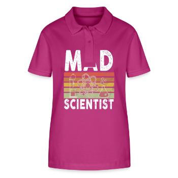 Mad Scientist - Stanley/Stella Women’s Organic Polo Shirt ELLISER - orchid Flower - Front - Luana (180cm)