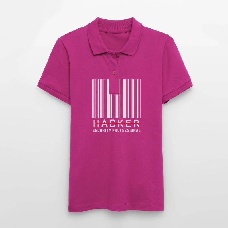 Cybersecurity Cyber Programmer Hacker Stanley/Stella Women’s Organic Polo Shirt ELLISER