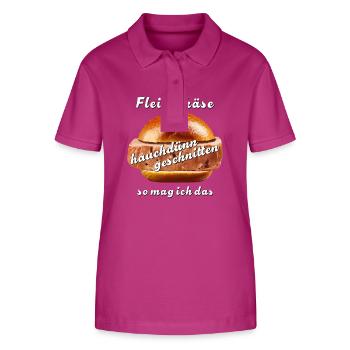 Meatloaf sliced wafer-thin - Stanley/Stella Women’s Organic Polo Shirt ELLISER - orchid Flower - Front - Luana (180cm)