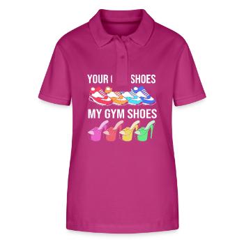 Pole Dance - Stanley/Stella Women’s Organic Polo Shirt ELLISER - orchid Flower - Front - Luana (180cm)