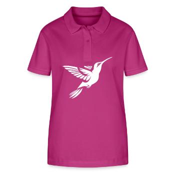 Hummingbird - Stanley/Stella Women’s Organic Polo Shirt ELLISER - orchid Flower - Front - Luana (180cm)