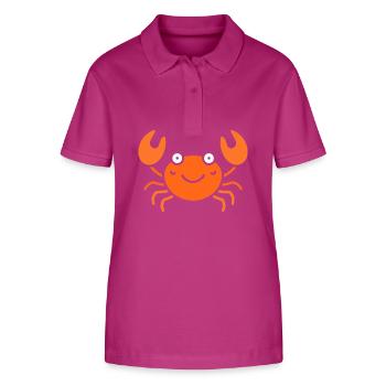 Krebs - Stanley/Stella Frauen Bio-Poloshirt ELLISER - Orchidee - Vorne - Luana (180cm)