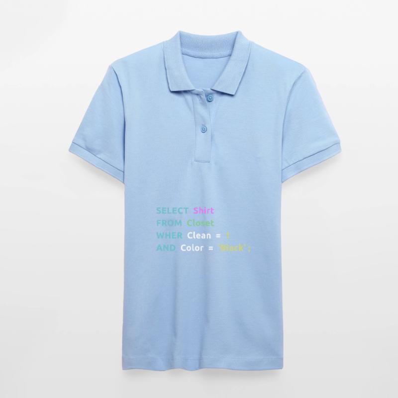 Nerd Computer Computer Work Coder Gift Idea Stanley/Stella Women’s Organic Polo Shirt ELLISER