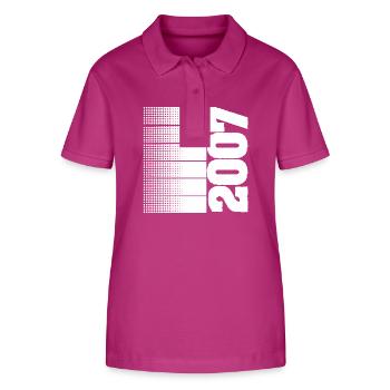Leisure time 2007 - Stanley/Stella Women’s Organic Polo Shirt ELLISER - orchid Flower - Front - Luana (180cm)