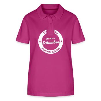 The South Germans in Swabia - Stanley/Stella Women’s Organic Polo Shirt ELLISER - orchid Flower - Front - Luana (180cm)