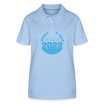 2022 - Stanley/Stella Women’s Organic Polo Shirt ELLISER - sky blue - Front - Luana (180cm)