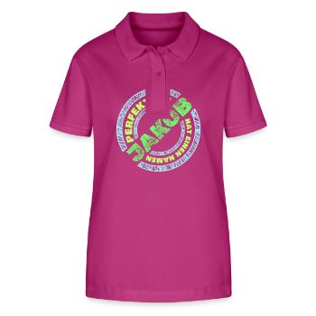 Jacob - Stanley/Stella Women’s Organic Polo Shirt ELLISER - orchid Flower - Front - Luana (180cm)