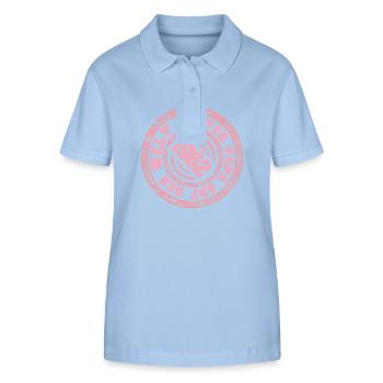 1962 - Stanley/Stella Women’s Organic Polo Shirt ELLISER - sky blue - Front - Luana (180cm)