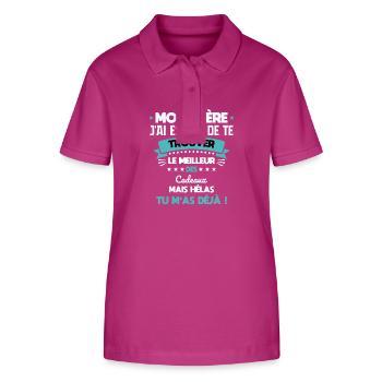 My brother I tried to find you a gift Humor - Stanley/Stella Women’s Organic Polo Shirt ELLISER - orchid Flower - Front - Luana (180cm)