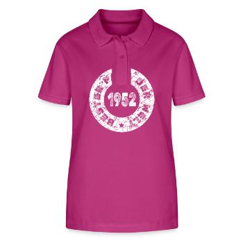1952 - Stanley/Stella Women’s Organic Polo Shirt ELLISER - orchid Flower - Front - Luana (180cm)