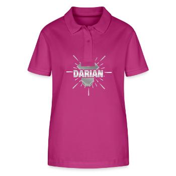Naissance de Darian - Polo bio ELLISER Stanley/Stella Femme - mauve orchidée - Devant - Luana (180cm)