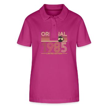 1985 - Stanley/Stella Frauen Bio-Poloshirt ELLISER - Orchidee - Vorne - Luana (180cm)