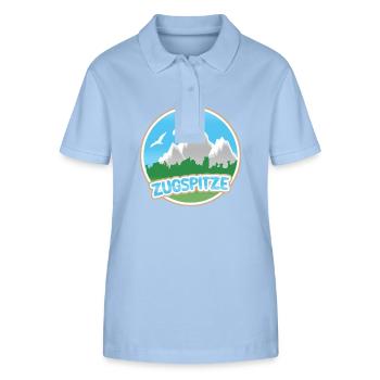 Zugspitze Zugspitze - Stanley/Stella Women’s Organic Polo Shirt ELLISER - sky blue - Front - Luana (180cm)