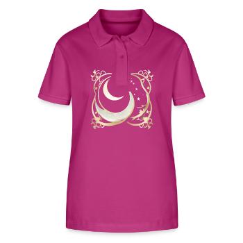Ramadan Gift Eid Mubarak Islam Allah Muslim - Stanley/Stella Women’s Organic Polo Shirt ELLISER - orchid Flower - Front - Luana (180cm)
