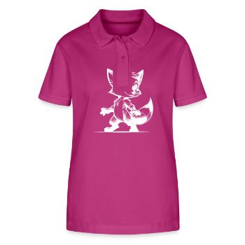 Clever Fox Sly Fox Croquis de dessin - Polo bio ELLISER Stanley/Stella Femme - mauve orchidée - Devant - Luana (180cm)