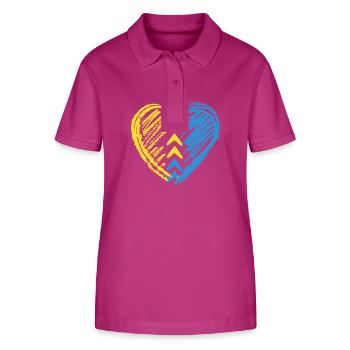 Diagram of Down syndrome of the heart loop - Stanley/Stella Women’s Organic Polo Shirt ELLISER - orchid Flower - Front - Luana (180cm)