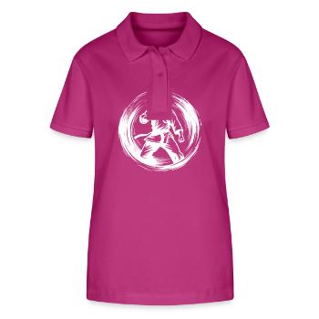 Masterful Karate Power and Control Technique - Stanley/Stella Women’s Organic Polo Shirt ELLISER - orchid Flower - Front - Luana (180cm)