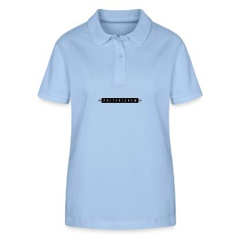 Polter Crew Engagement Wedding - Stanley/Stella Women’s Organic Polo Shirt ELLISER - sky blue - Front - Luana (180cm)