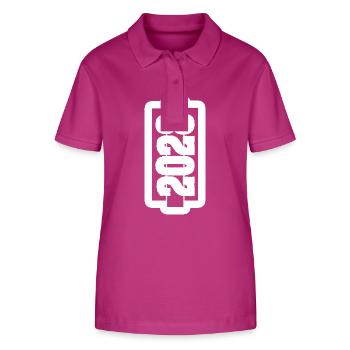2028 - Stanley/Stella Frauen Bio-Poloshirt ELLISER - Orchidee - Vorne - Luana (180cm)