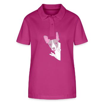 Rat Terrier - Stanley/Stella Frauen Bio-Poloshirt ELLISER - Orchidee - Vorne - Luana (180cm)