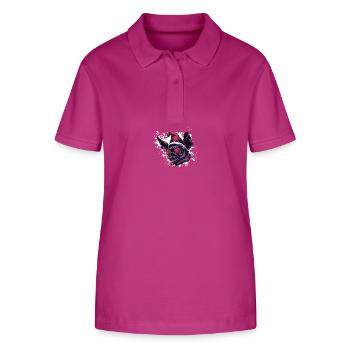 Bat Christmas Funny - Stanley/Stella Women’s Organic Polo Shirt ELLISER - orchid Flower - Front - Luana (180cm)