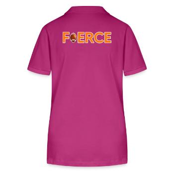 Rugby Rugby Players Rugby Season Rugby Logo - Stanley/Stella Women’s Organic Polo Shirt ELLISER - orchid Flower - Back - Luana (180cm)
