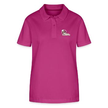 Pittiplatsch 2D Ach, du meine Nase - Stanley/Stella Frauen Bio-Poloshirt ELLISER - Orchidee - Vorne - Luana (180cm)