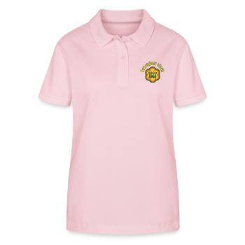 Legendary since October 1968 Birthday Retro - Stanley/Stella Women’s Organic Polo Shirt ELLISER - cotton pink - Front - Luana (180cm)