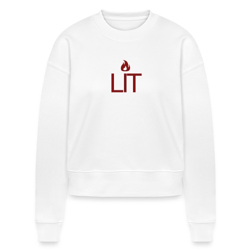 LIT™ | T-Shirt - Stanley/Stella CROPSTER Women’s Cropped Organic Sweatshirt