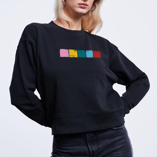 Stabil Farben ohne Logo - Stanley/Stella Cropped Frauen Bio-Sweatshirt CROPSTER