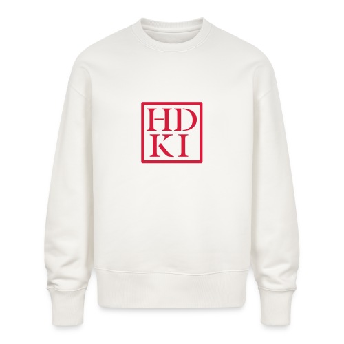HDKI logo - Stanley/Stella RADDER Unisex Oversize Organic Sweatshirt