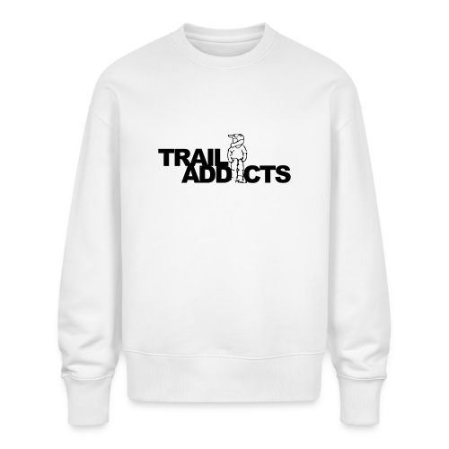 Trail addicts logo tshirt png - Stanley/Stella Uniseks oversize bio-sweater RADDER