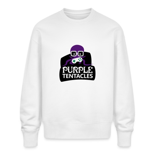 Purple Tentacles Shirt - Stanley/Stella Unisex Oversize Bio Pullover RADDER