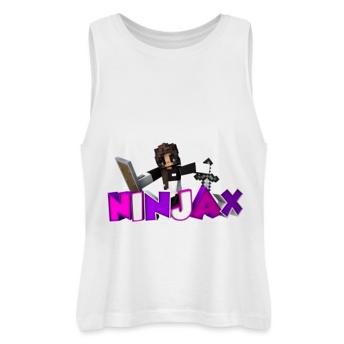ninjax minecraft - Stanley/Stella vrouwen cropped bio-tanktop DANCER