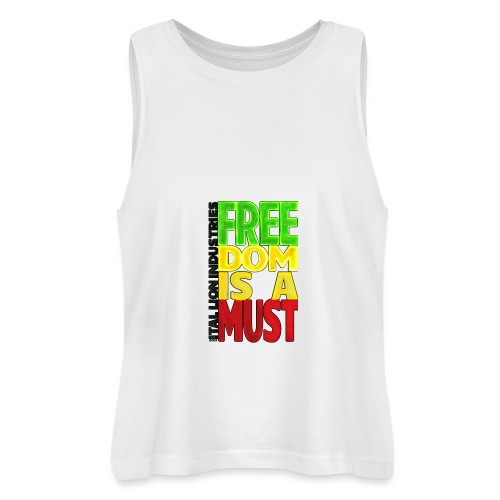 Freedom is a must - Stanley/Stella DANCER Women’s Cropped Organic Tank Top