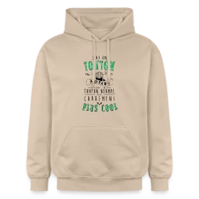 Modèle Mon Tonton Motard, le plus cool ! personnalisé sur Sweat à capuche Softstyle® Gildan Unisexe