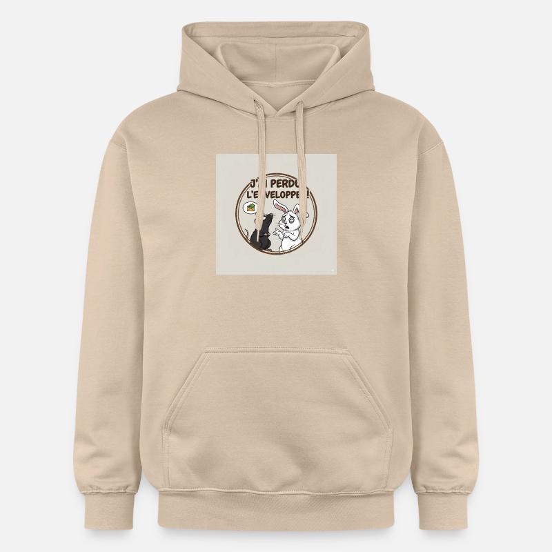 J'ai perdu l'enveloppe - Sweat à capuche Softstyle® Gildan Unisexe - jaune sable