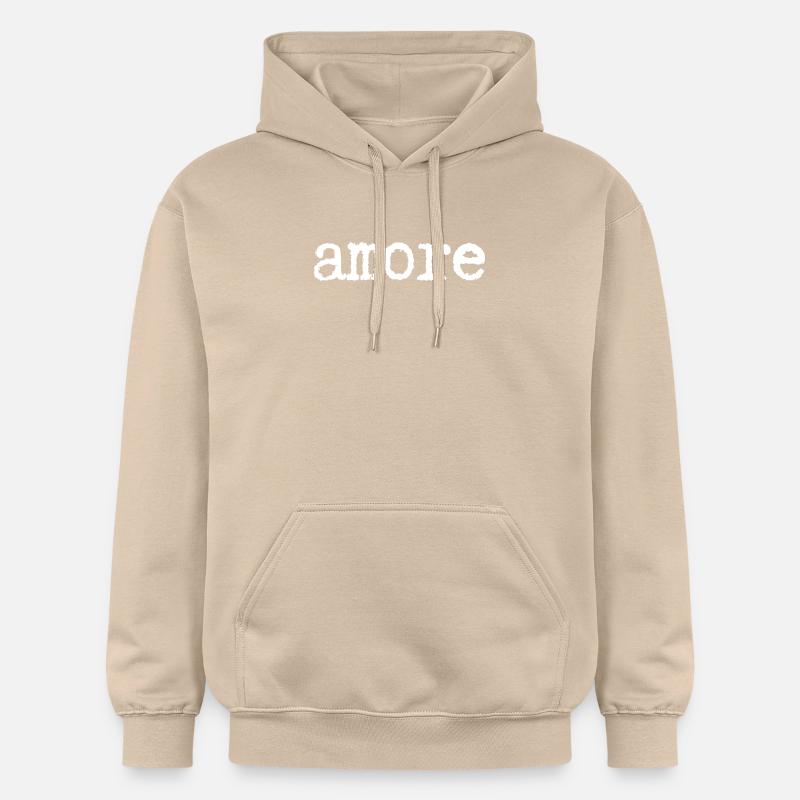 Amore - Sweat à capuche Softstyle® Gildan Unisexe - jaune sable