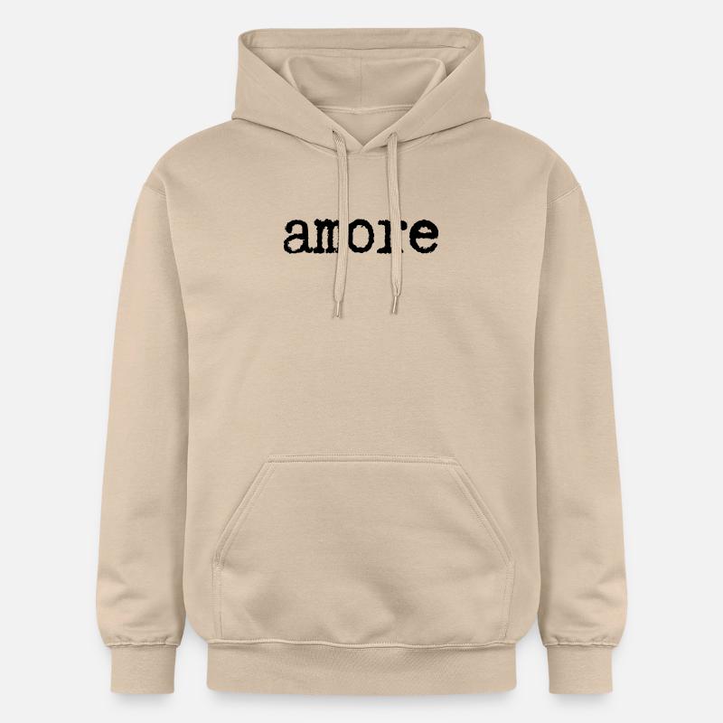 Amore - Sweat à capuche Softstyle® Gildan Unisexe - jaune sable