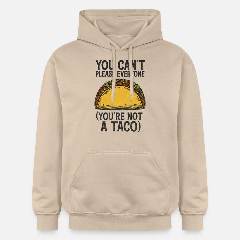 Vous n’êtes pas un taco - Sweat à capuche Softstyle® Gildan Unisexe - jaune sable