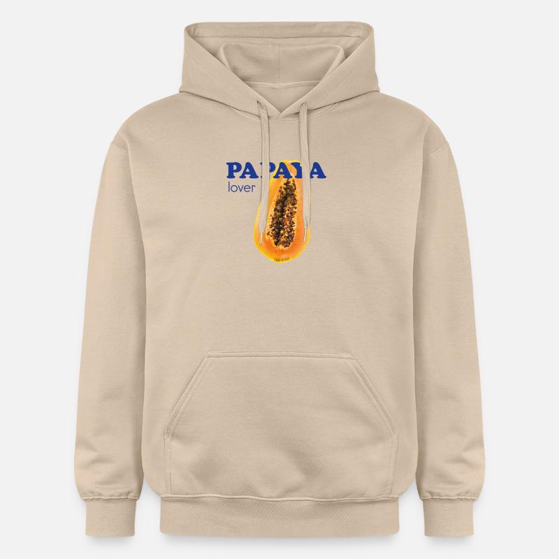 Amoureux de la papaye - Sweat à capuche Softstyle® Gildan Unisexe - jaune sable
