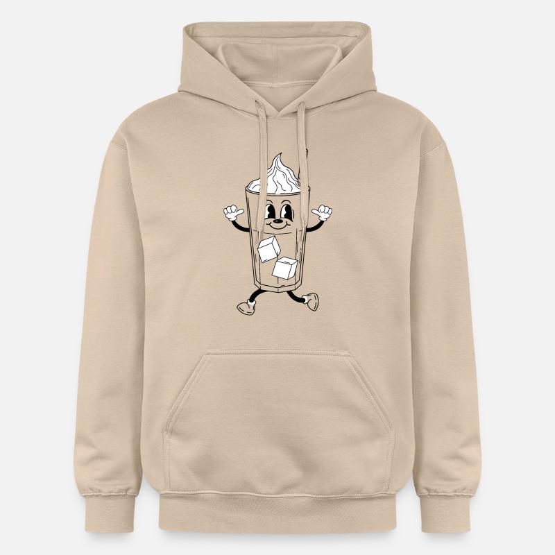 Cocktail avec glace - Sweat à capuche Softstyle® Gildan Unisexe - jaune sable