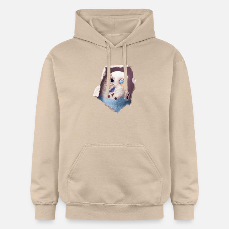 Perruche ondulée - Sweat à capuche Softstyle® Gildan Unisexe - jaune sable