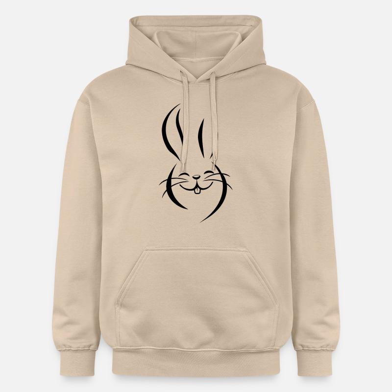 Lapin Lapin - Sweat à capuche Softstyle® Gildan Unisexe - jaune sable