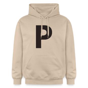P - Gildan Unisex Softstyle® Midweight Hoodie - Sand - Vorne - Liana (172cm) & Jaron (178cm)
